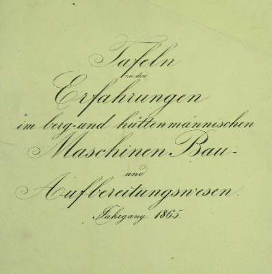 Bild Nr.1: 121-994 (Rittinger,P.).: (Verschiedene Gebiete - Varia, Bergbau)