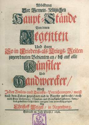 Bild Nr.1: 121-996 Weigel,C.: (Verschiedene Gebiete - Varia, Berufe)