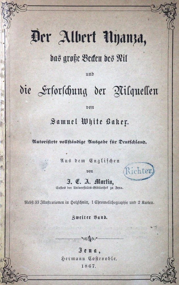 Große Abbildung Nr.1: 122-1056 Baker,S.W.: (Afrika)