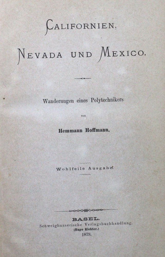 Große Abbildung Nr.1: 122-1063 Hoffmann,H.: (Amerika)