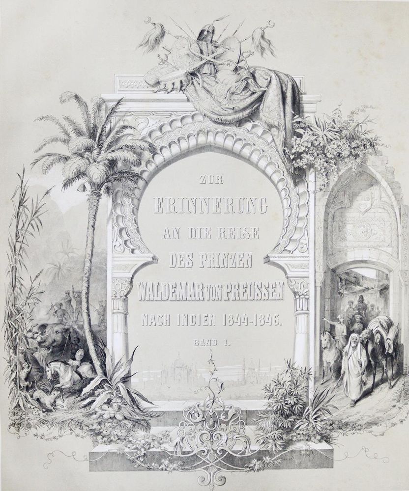 Große Abbildung Nr.3: 122-1074 Waldemar, Prinz von Preußen.: (Asien, Indien)