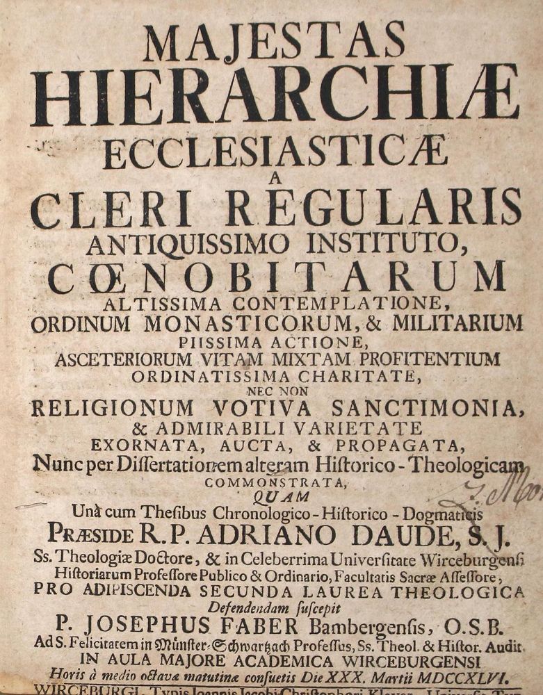 Große Abbildung Nr.1: 122-109 Daude,H.: (Alte Drucke, Handschriften und Theologie)