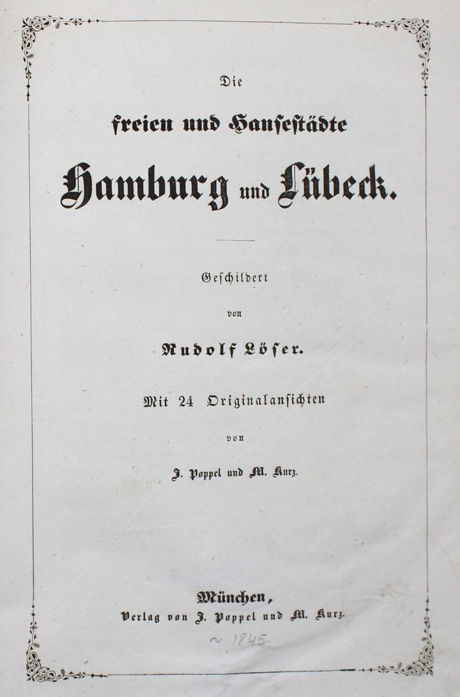 Große Abbildung Nr.2: 122-1098 Löser,R.: (Deutschland, Hamburg)