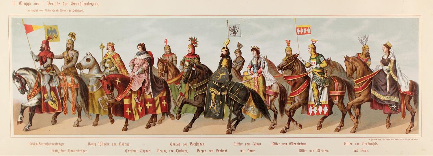 Große Abbildung Nr.2: 122-1103 Historischer Festzug.: (Deutschland, Köln)