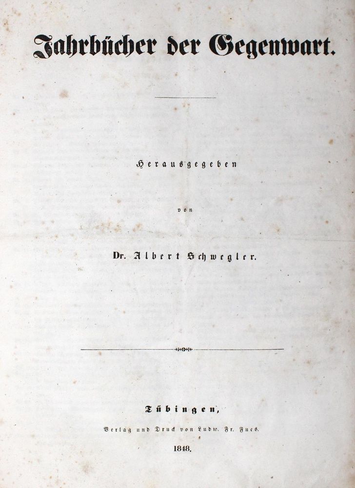 Große Abbildung Nr.1: 122-1113 Schwegler,A. (Hrsg.).: (Deutschland, Revolution 1848/49 - Vormärz - Politik)