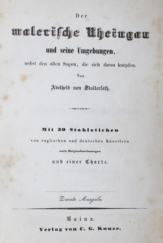 Große Abbildung Nr.1: 122-1116 Stolterfoth,A.v.: (Deutschland, Rheinlande)