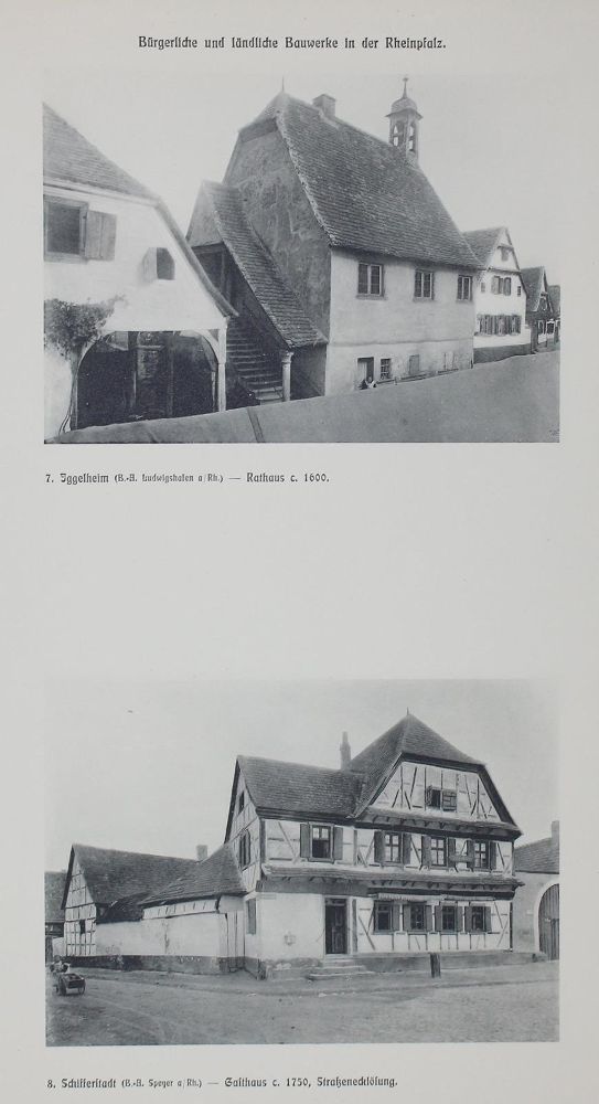 Große Abbildung Nr.1: 122-1117 Miller,M.: (Deutschland, Rheinpfalz, Architektur)