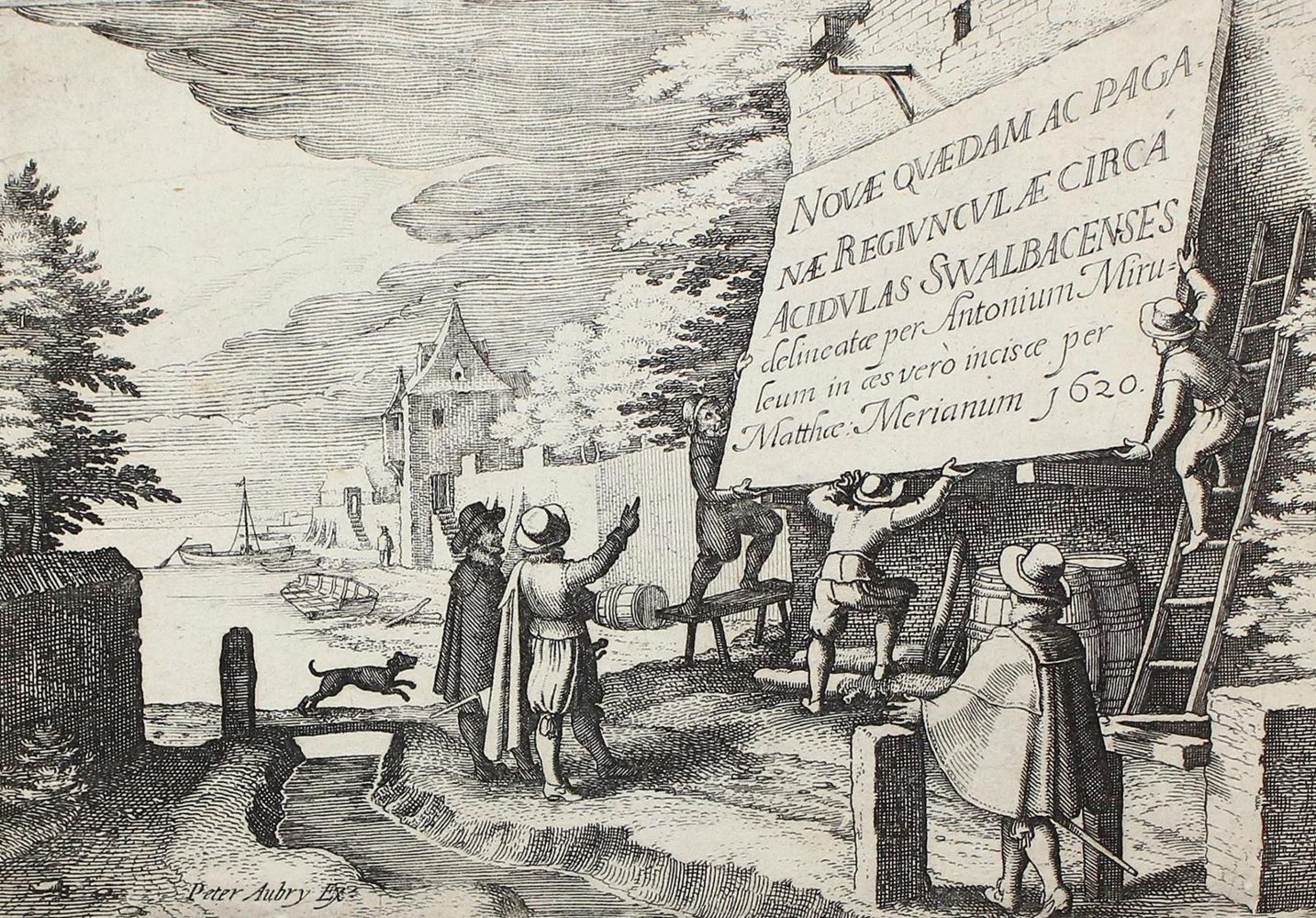 Große Abbildung Nr.1: 122-1122 Merian, Matthäus: (Deutschland, Schwalbach)