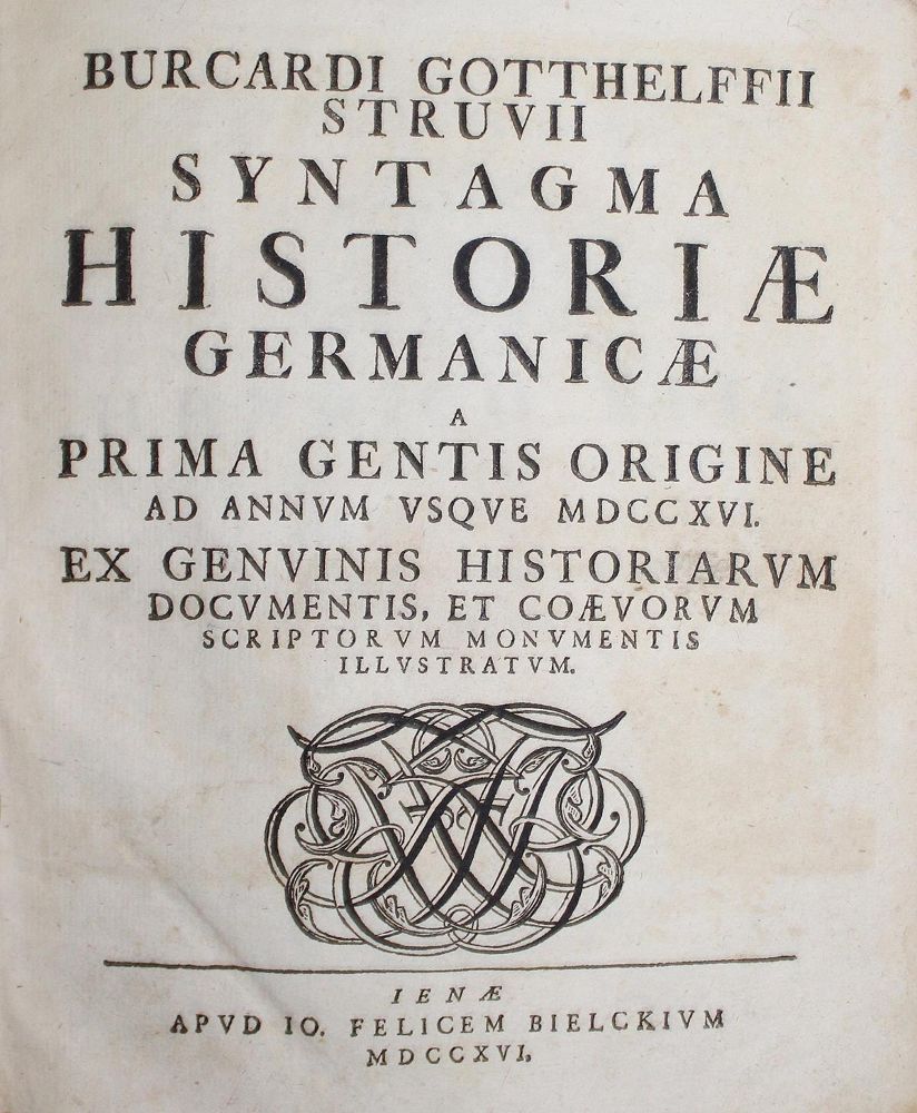 Große Abbildung Nr.1: 122-1127 Struve,B.G.: (Deutschland)