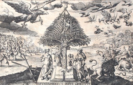 Große Abbildung Nr.1: 122-113 Augsburgische Konfession. : (Einblattdrucke u. Flugschriften)