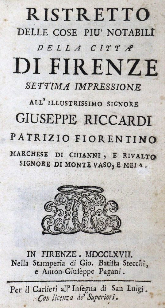 Große Abbildung Nr.1: 122-1145 (Bruno,R.del).: (Italien, Florenz)