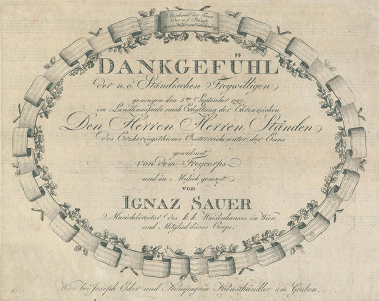 Große Abbildung Nr.1: 122-1158 Sauer,I.: (Österreich, Musik)