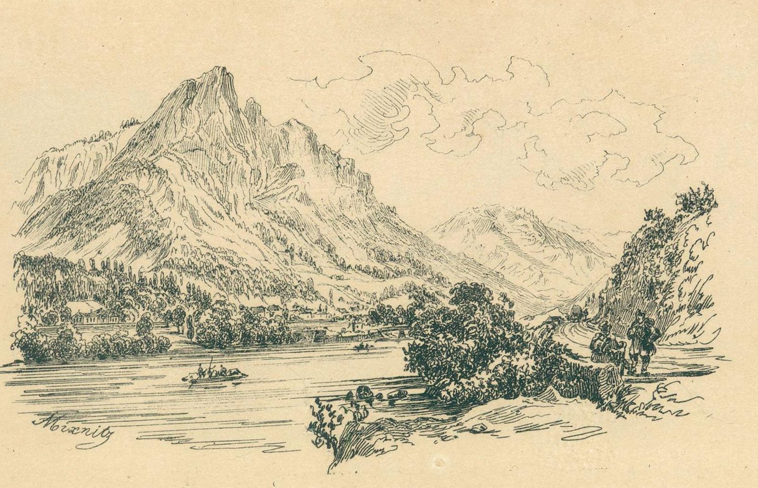 Große Abbildung Nr.2: 122-1160 Salzkammergut.: (Österreich)