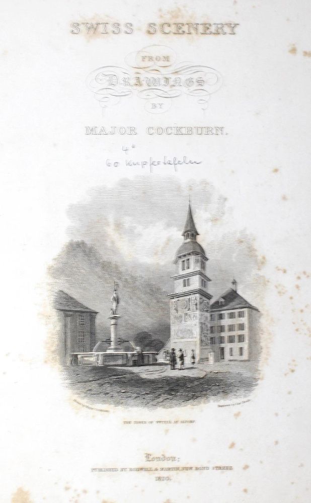 Große Abbildung Nr.1: 122-1174 Cockburn,(J.).: (Schweiz)