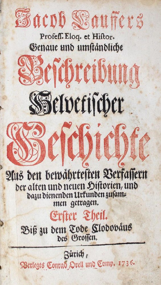 Große Abbildung Nr.1: 122-1182 Lauffer,J.: (Schweiz)