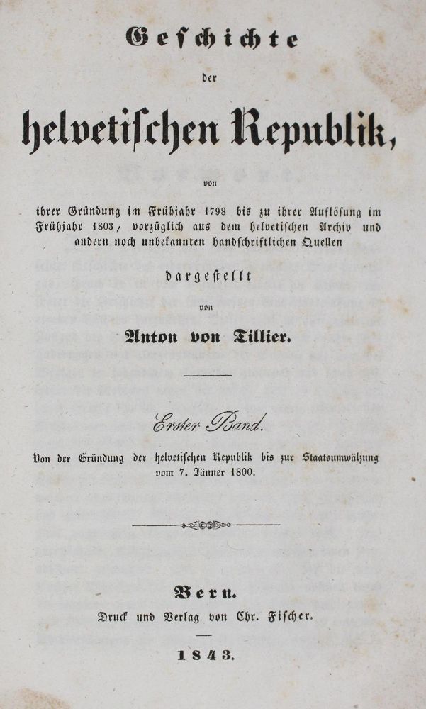 Große Abbildung Nr.3: 122-1182 Lauffer,J.: (Schweiz)
