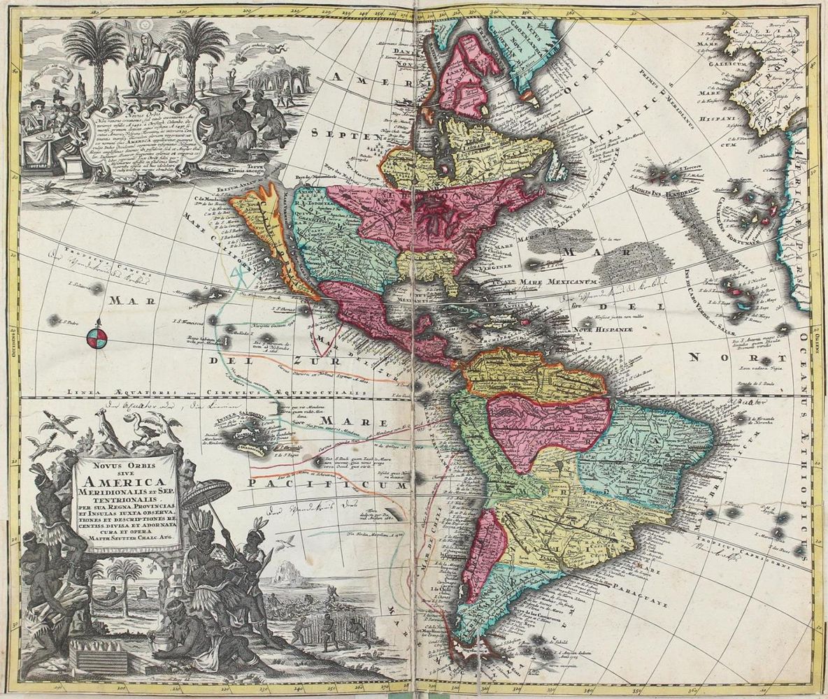Große Abbildung Nr.2: 122-1197 Atlas.: (Verschiedene Länder - Geschichte, Atlanten)