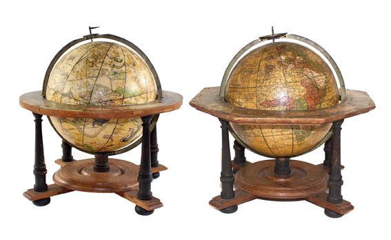 Große Abbildung Nr.11: 122-1200 Globen. (Verschiedene Länder - Geschichte, Atlanten)