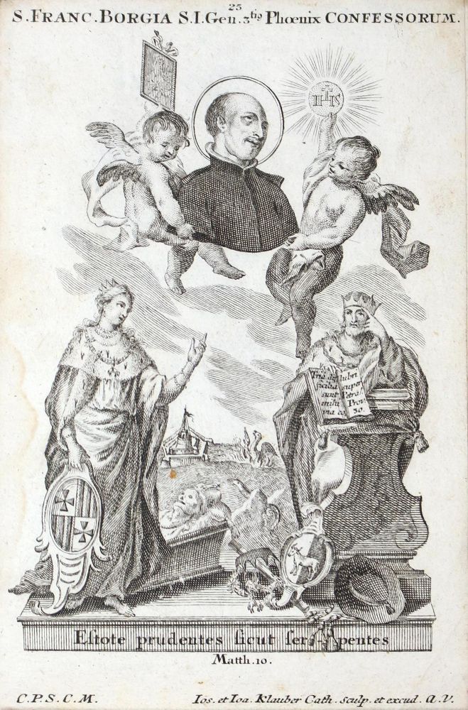 Große Abbildung Nr.1: 122-121 Klauber,J.: (Emblemata)