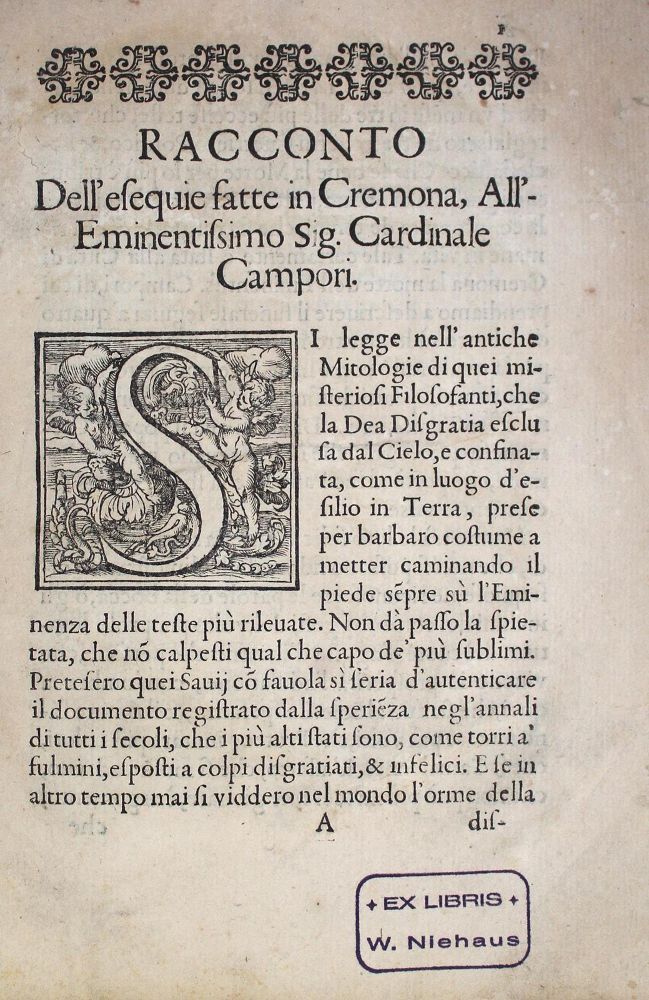 Große Abbildung Nr.1: 122-122 (Realino,F.).: (Emblemata)