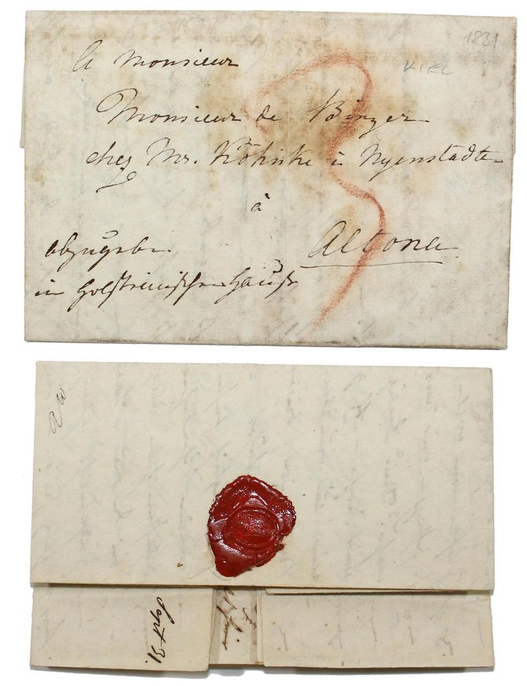 Große Abbildung Nr.1: 122-1247 Binzer, Emilie von,: (Autographen)