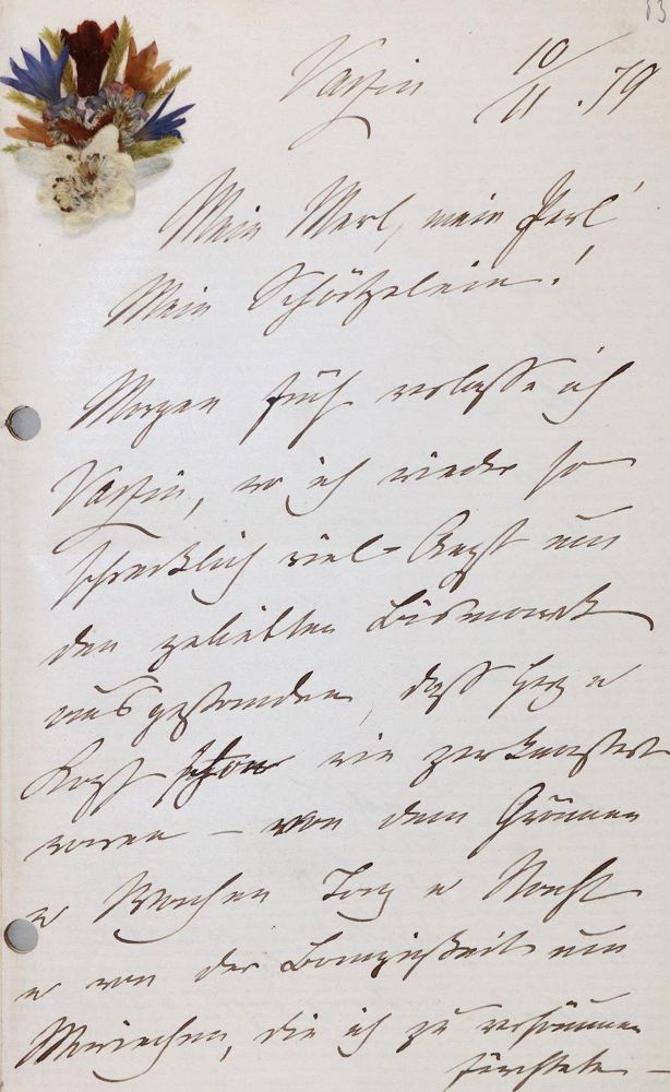Große Abbildung Nr.6: 122-1248 Bismarck, Johanna von: (Autographen)