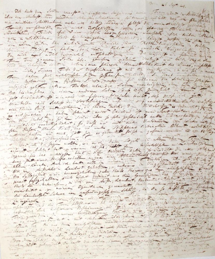 Große Abbildung Nr.1: 122-1249 Brandis, Christian August,: (Autographen)