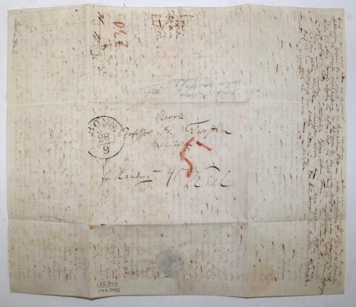 Große Abbildung Nr.2: 122-1249 Brandis, Christian August,: (Autographen)
