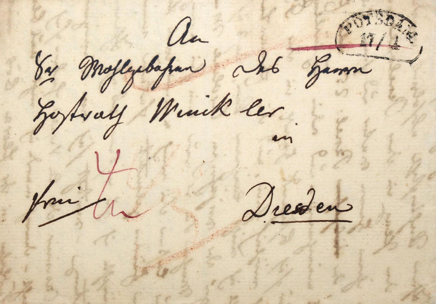 Große Abbildung Nr.1: 122-1267 Montenglaut, Henriette von,: (Autographen)
