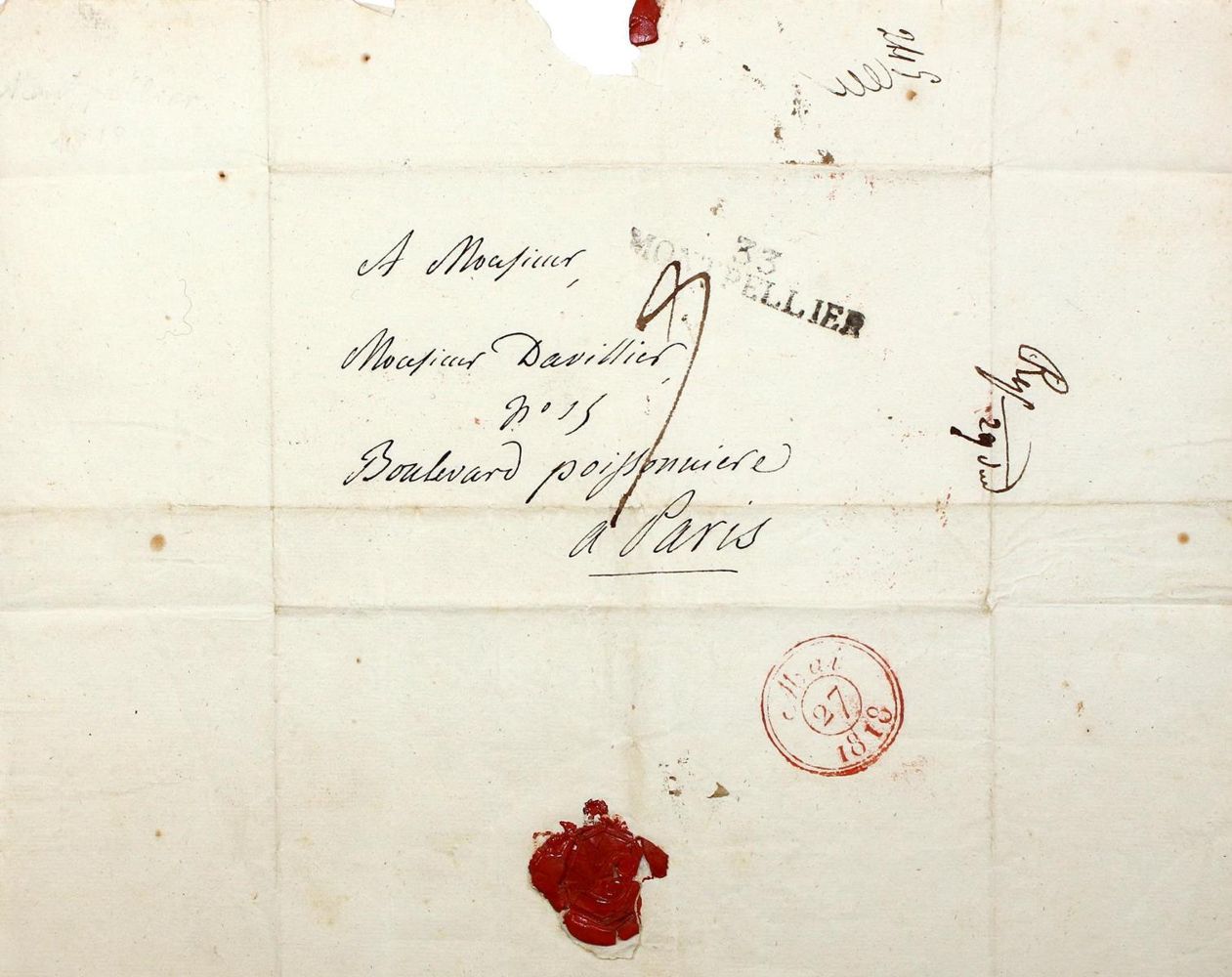 Große Abbildung Nr.1: 122-1279 Talma, François Joseph,: (Autographen)