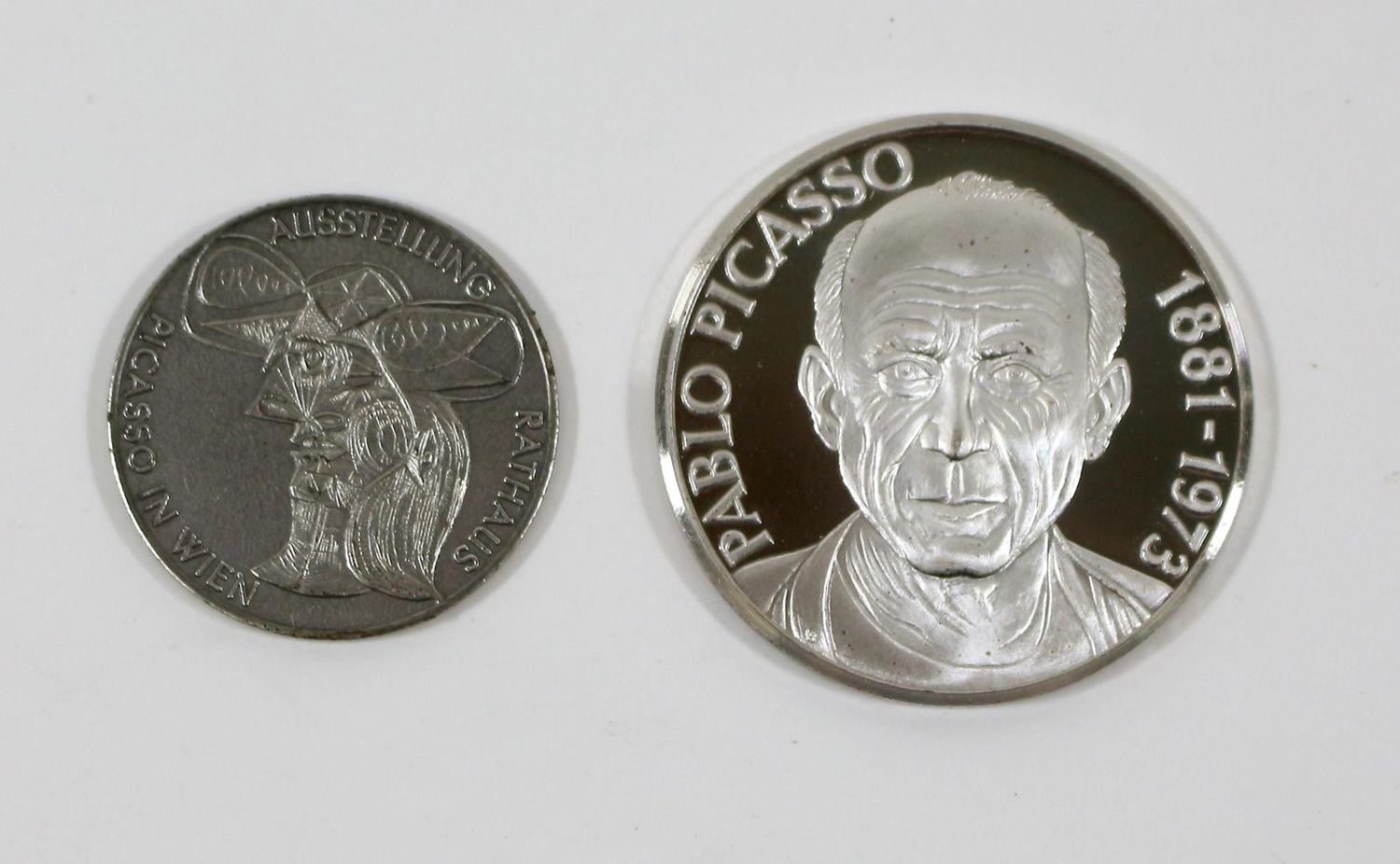 Große Abbildung Nr.1: 122-1307 Pablo Picasso: (Varia, Medaillen)