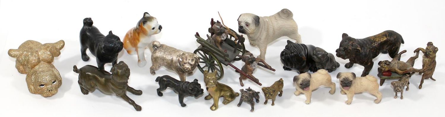 Große Abbildung Nr.4: 122-1320 Mops u. Bulldoggen.: (Varia, Sammlungen)