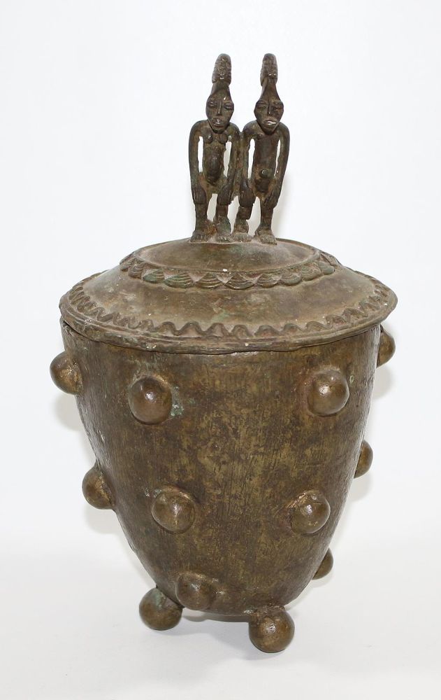 Große Abbildung Nr.1: 122-1335 Dogon Mali Bronze.: (Afrika)