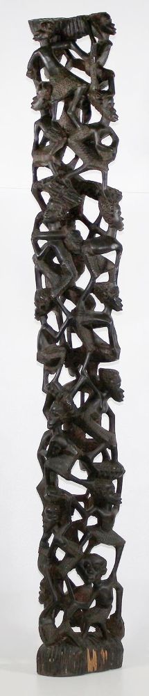 Große Abbildung Nr.1: 122-1342 Makonde Lebensbaum: (Afrika)
