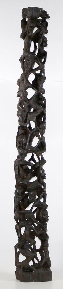 Große Abbildung Nr.2: 122-1342 Makonde Lebensbaum: (Afrika)