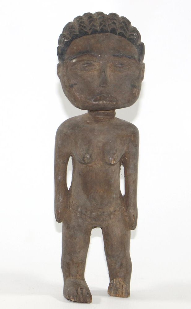 Große Abbildung Nr.4: 122-1347 Paar Akuaba Puppen Ashanti: (Afrika)