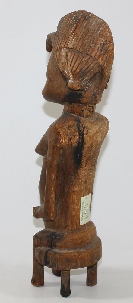 Große Abbildung Nr.2: 122-1352 Ahnenfigur Senufo: (Afrika, Sammlung Wolfgang Nerlich)