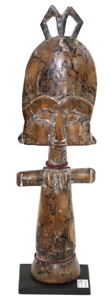Große Abbildung Nr.1: 122-1353 Akuaba Puppe Ashanti: (Afrika, Sammlung Nerlich München)