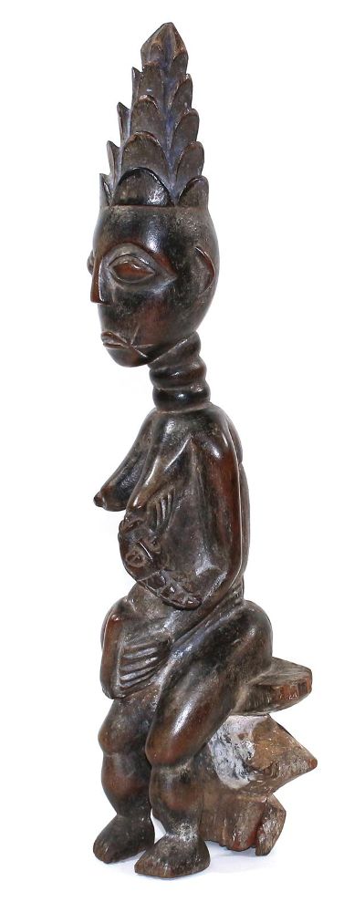 Große Abbildung Nr.1: 122-1355 Atie Mutterfigur: (Afrika, Sammlung Nerlich München)