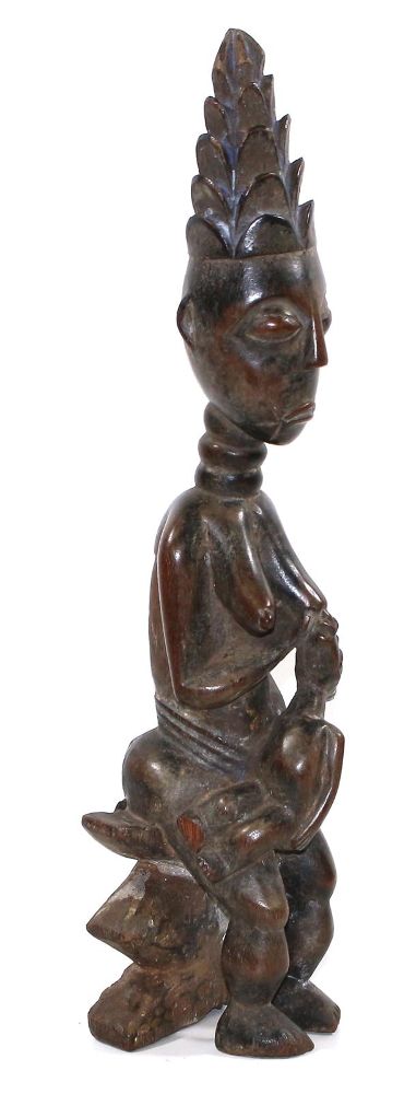Große Abbildung Nr.3: 122-1355 Atie Mutterfigur: (Afrika, Sammlung Nerlich München)