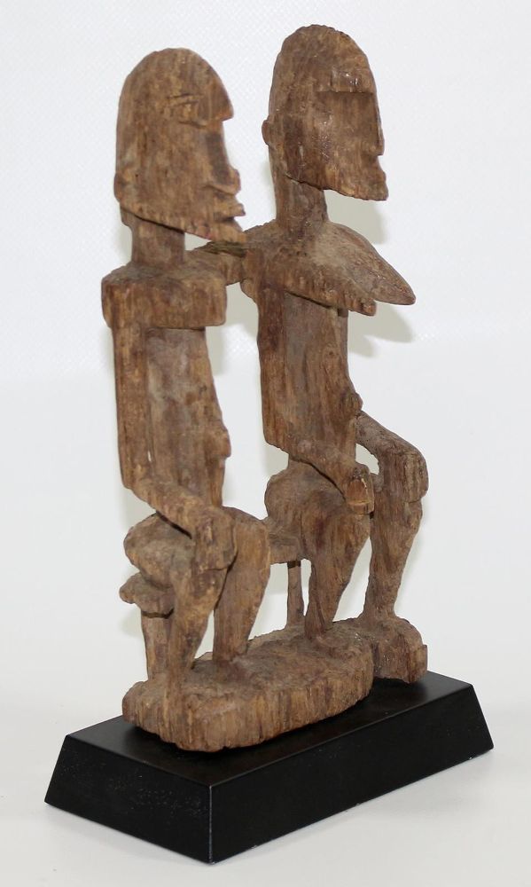 Große Abbildung Nr.2: 122-1359 Dogon Mali altes Ahnenpaar: (Afrika, Sammlung Nerlich München)
