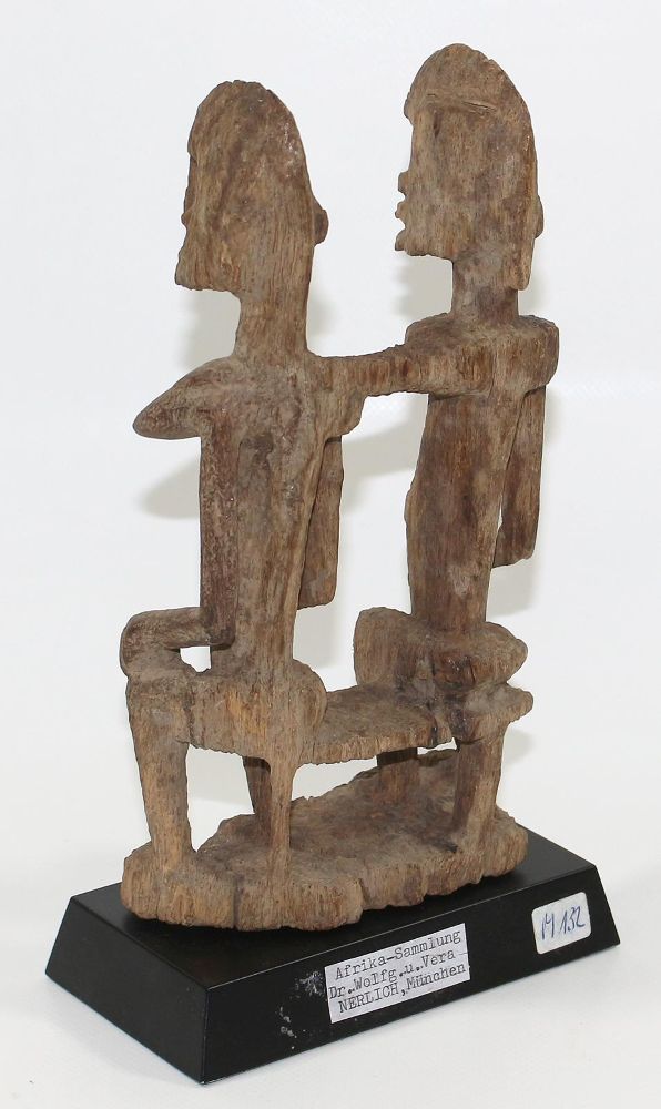Große Abbildung Nr.3: 122-1359 Dogon Mali altes Ahnenpaar: (Afrika, Sammlung Nerlich München)