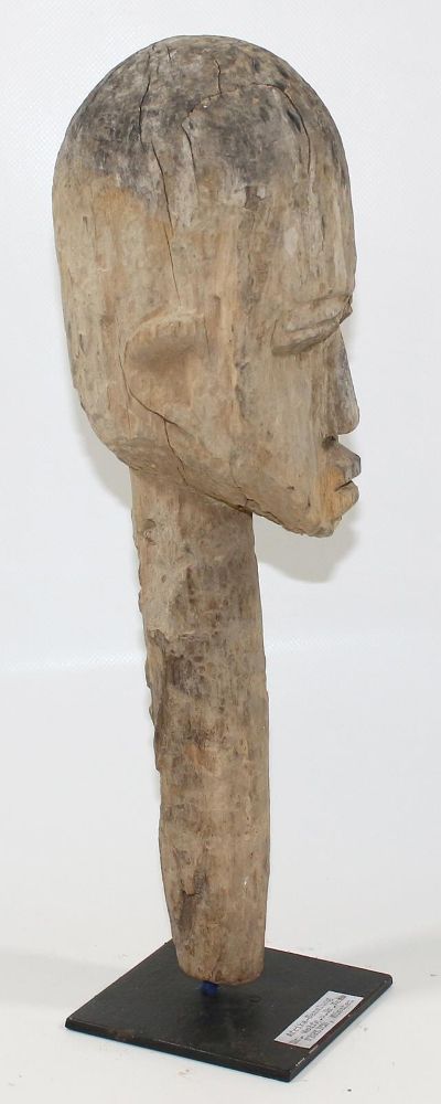 Große Abbildung Nr.2: 122-1375 Lobi Kopfskulptur: (Afrika, Sammlung Nerlich München)