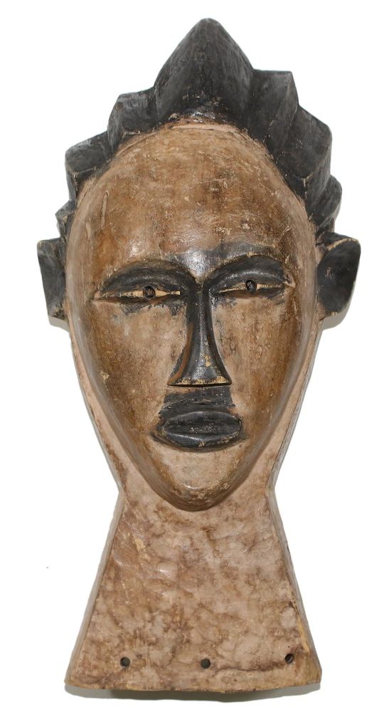 Große Abbildung Nr.1: 122-1380 Maske Kongo: (Afrika, Sammlung Wolfgang Nerlich)