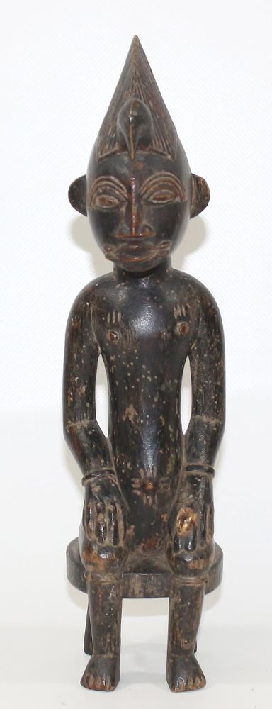 Große Abbildung Nr.2: 122-1385 Punu Gabun Ahnenfigur: (Afrika, Sammlung Nerlich München)