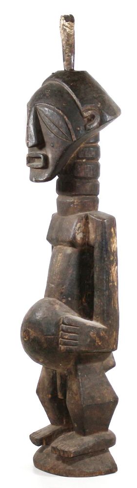Große Abbildung Nr.1: 122-1386 Songhe gr. Fetischfigur: (Afrika, Sammlung Nerlich München)