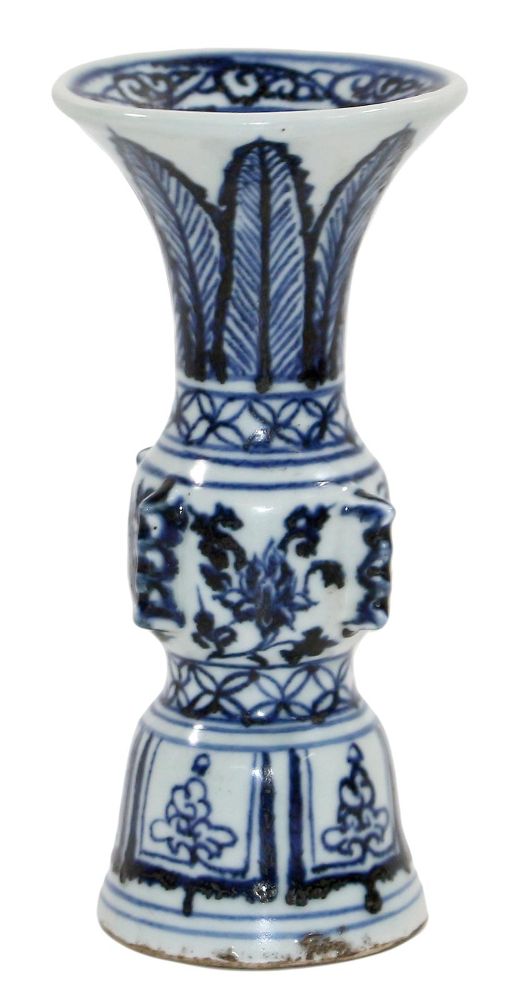Große Abbildung Nr.1: 122-1406 China Gu-Vase.: (Asiatika)