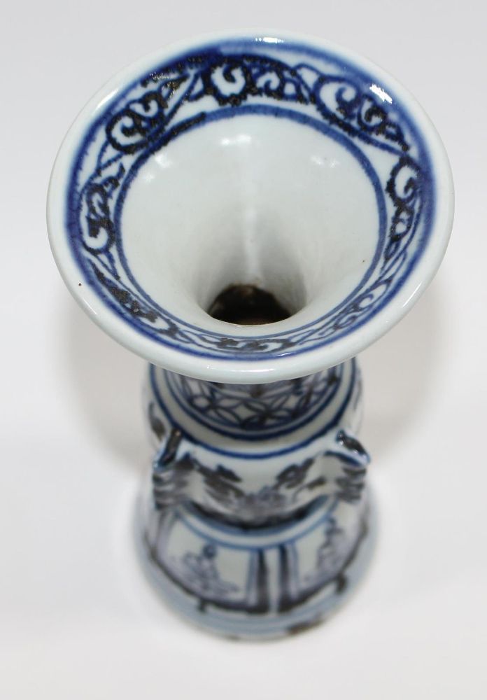 Große Abbildung Nr.2: 122-1406 China Gu-Vase.: (Asiatika)