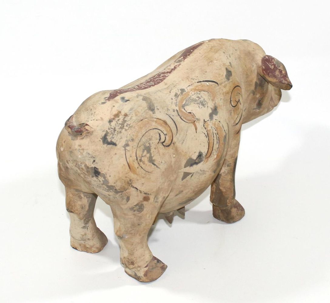 Große Abbildung Nr.5: 122-1410 China Schwein Terracotta.: (Asiatika)