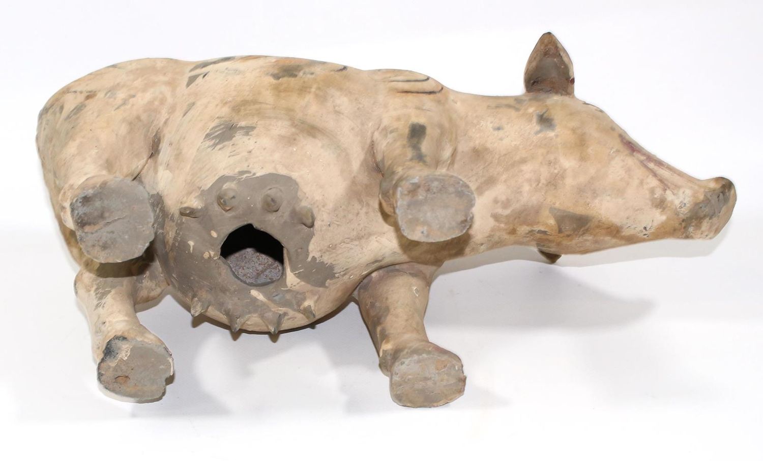 Große Abbildung Nr.6: 122-1410 China Schwein Terracotta.: (Asiatika)